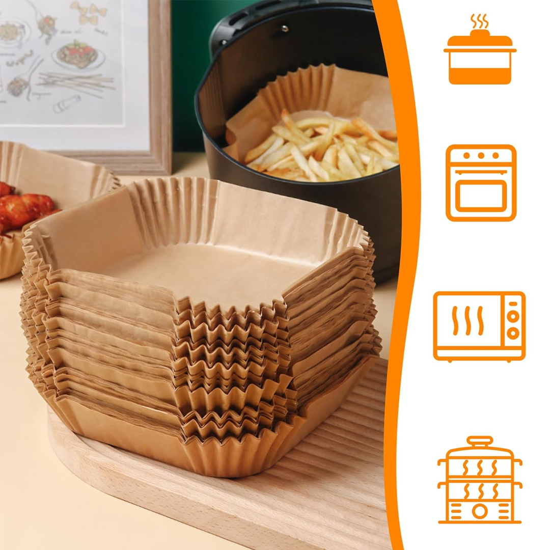 Wkład papierowy do frytkownicy Air Fryer Ninja Tefal Philips Xiaomi Cosori Blaupunkt