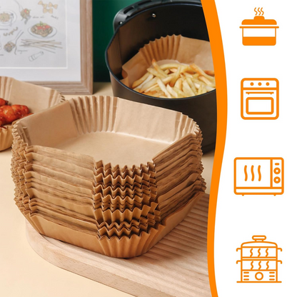 Wkład papierowy do frytkownicy Air Fryer Ninja Tefal Philips Xiaomi Cosori Blaupunkt