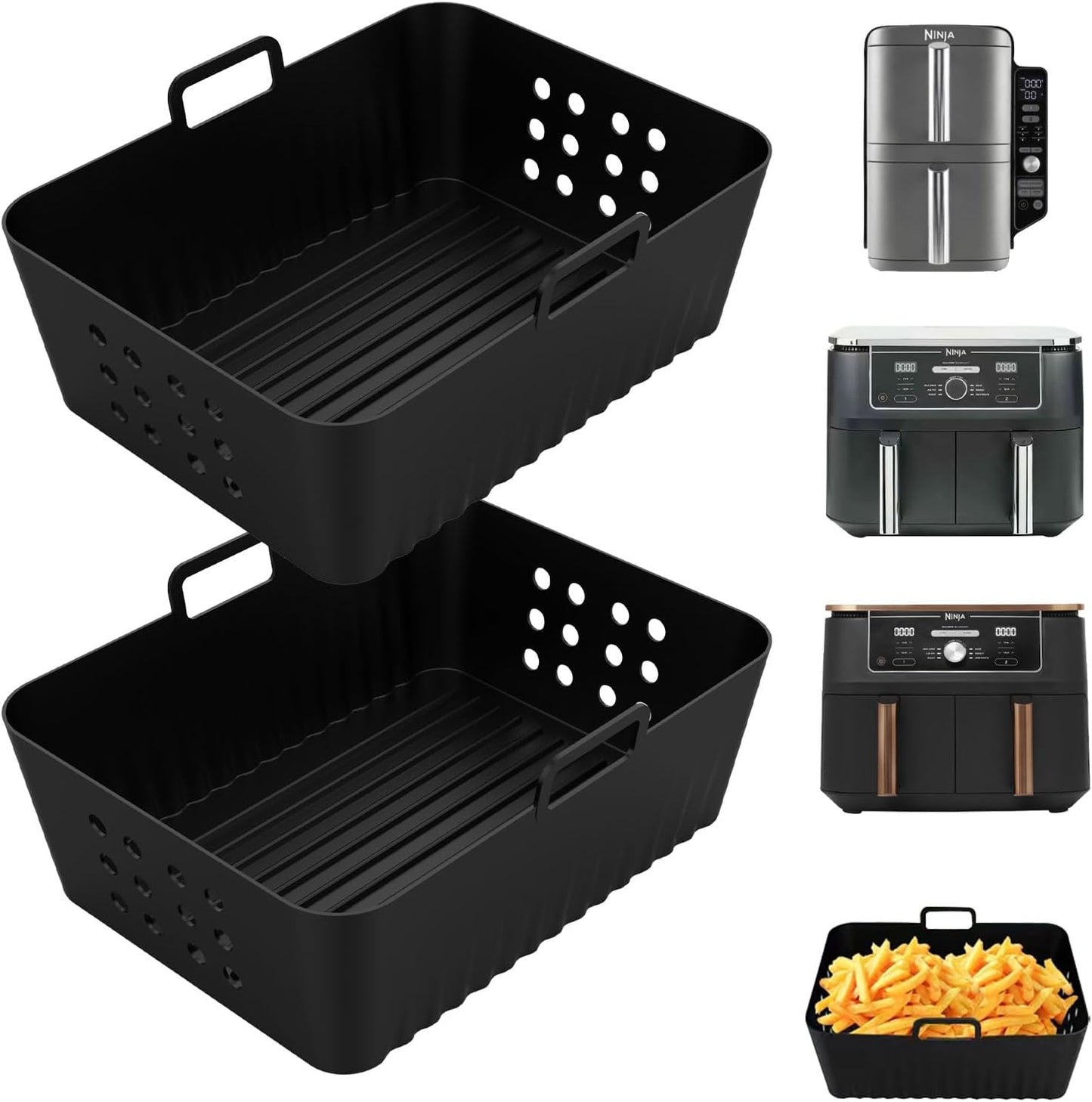 Wkład silikonowy do frytkownicy Airfryer Ninja AF400EU AF300EU SL400EU