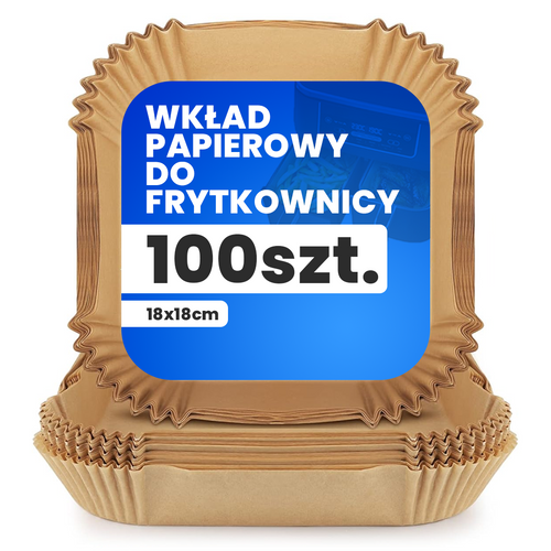Wkład papierowy do frytkownicy Air Fryer Ninja Tefal Philips Xiaomi Cosori Blaupunkt